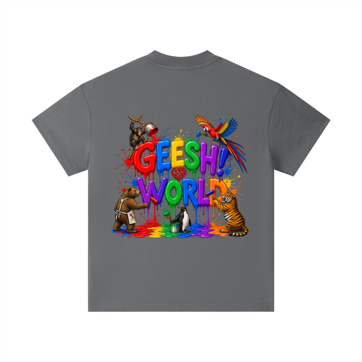 Tee,shirt,kids,zoo