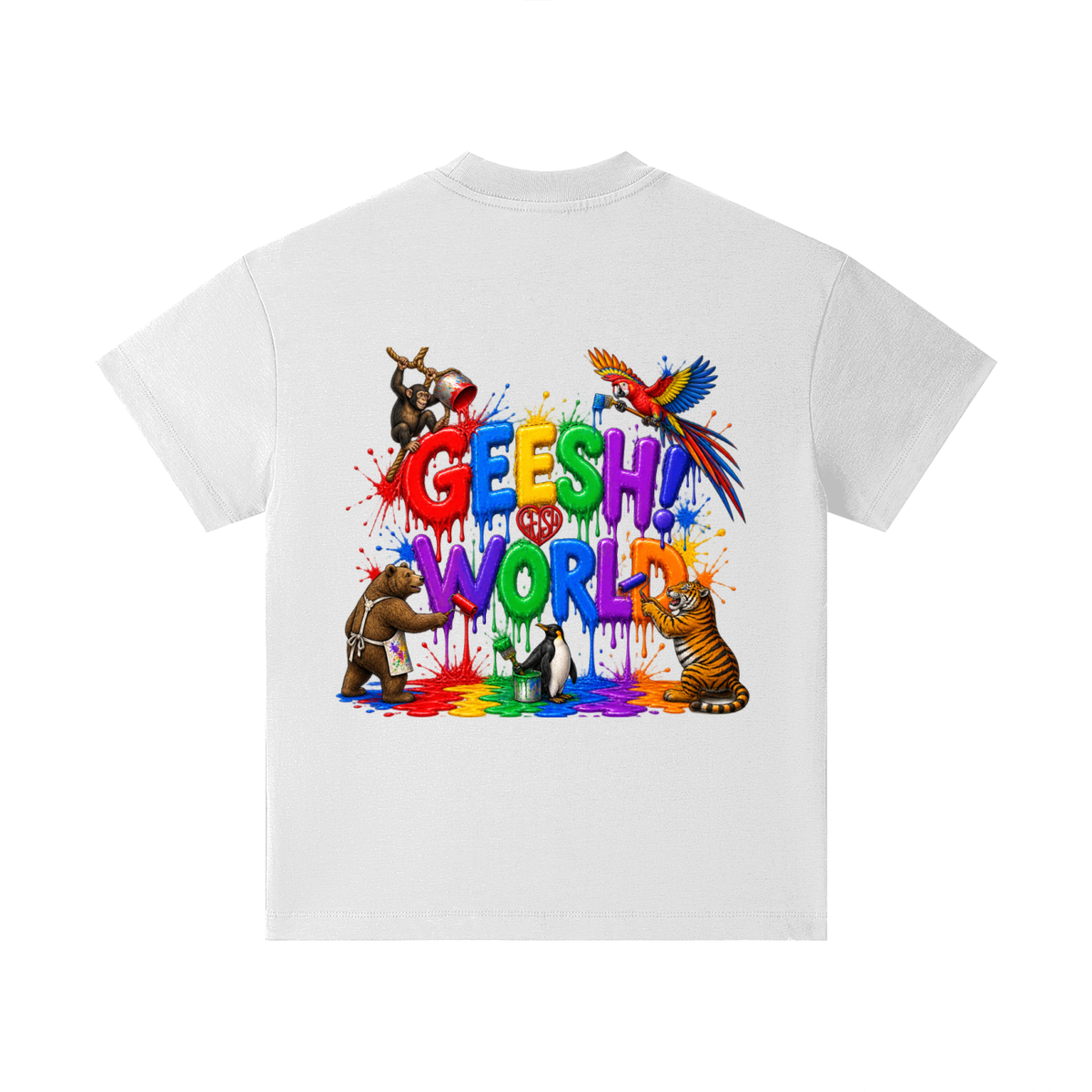 Tee,shirt,kids,zoo
