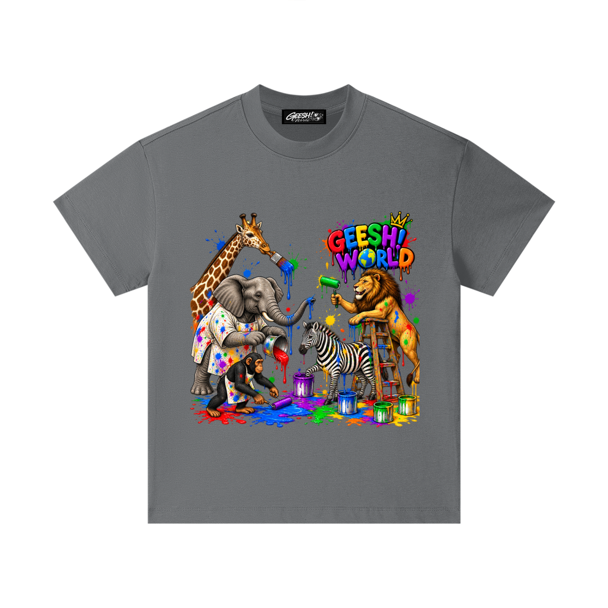 Tee,shirt,kids,zoo